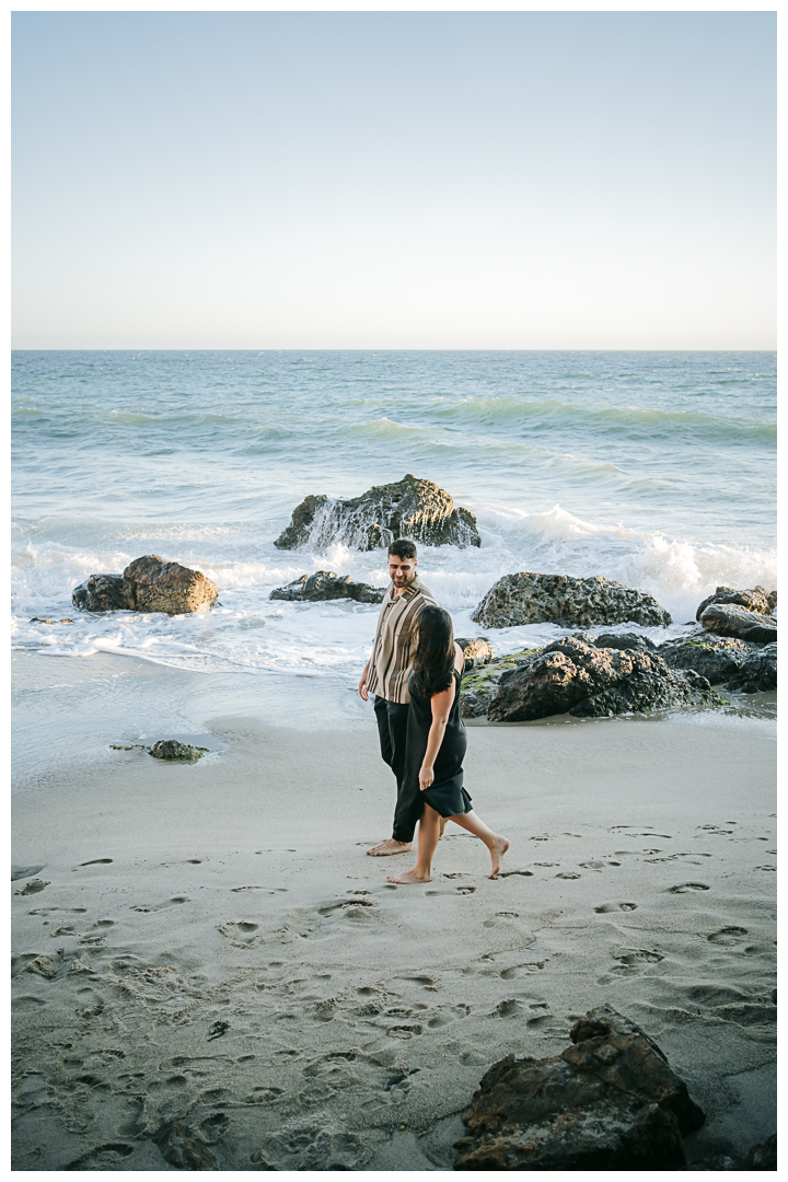 Surprise Proposal at Point Dume, Malibu, California, Los Angeles