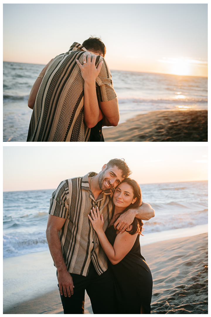 Surprise Proposal at Point Dume, Malibu, California, Los Angeles