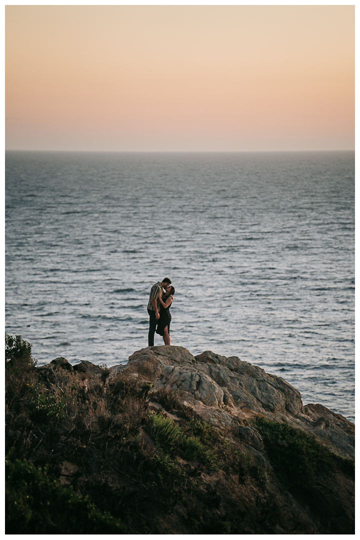 Surprise Proposal at Point Dume, Malibu, California, Los Angeles