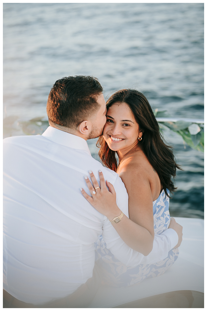 Surprise Proposal at Marina Del Rey, Los Angeles, California