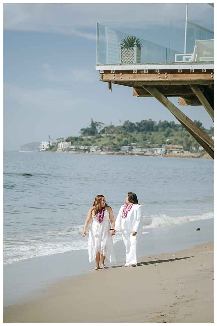 Wedding Celebration in Malibu, Los Angeles, California