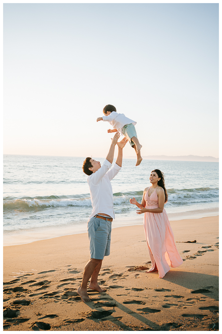 Narayan Family Session at Hermosa Beach, Los Angeles, California