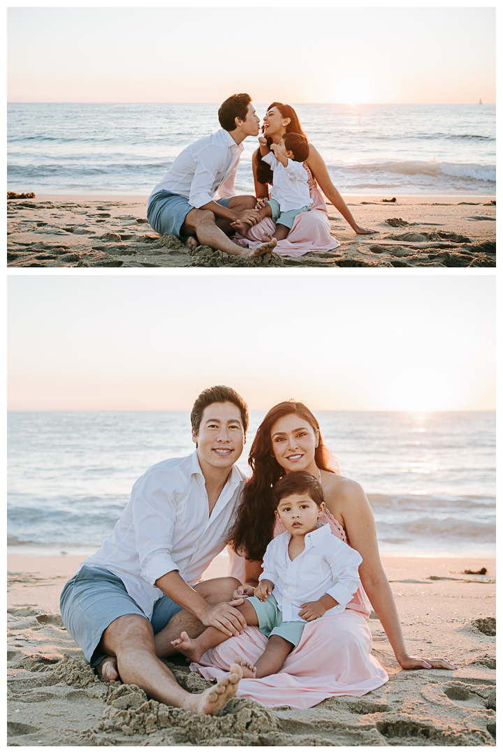 Narayan Family Session at Hermosa Beach, Los Angeles, California