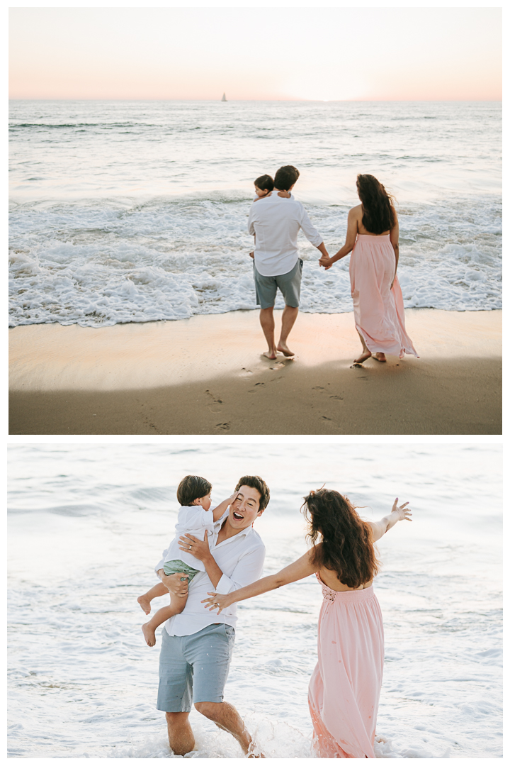 Narayan Family Session at Hermosa Beach, Los Angeles, California