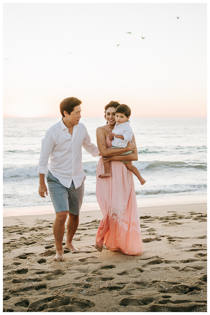 Narayan Family Session at Hermosa Beach, Los Angeles, California