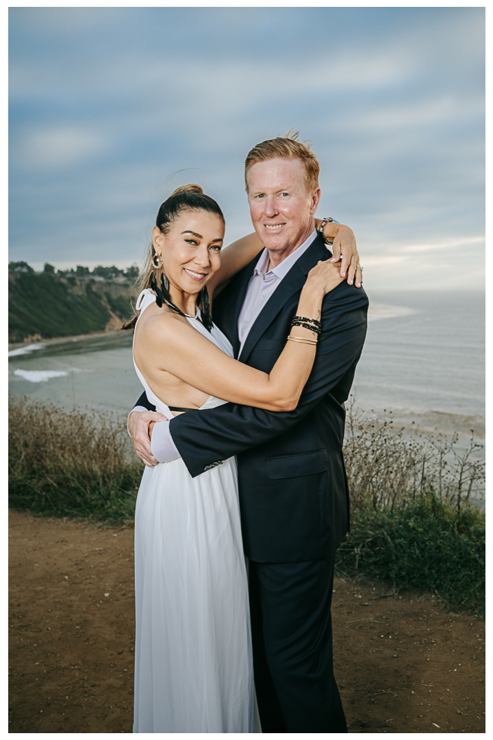 Engagement Session at Bluff Cove in Palos Verdes, Los Angeles, California
