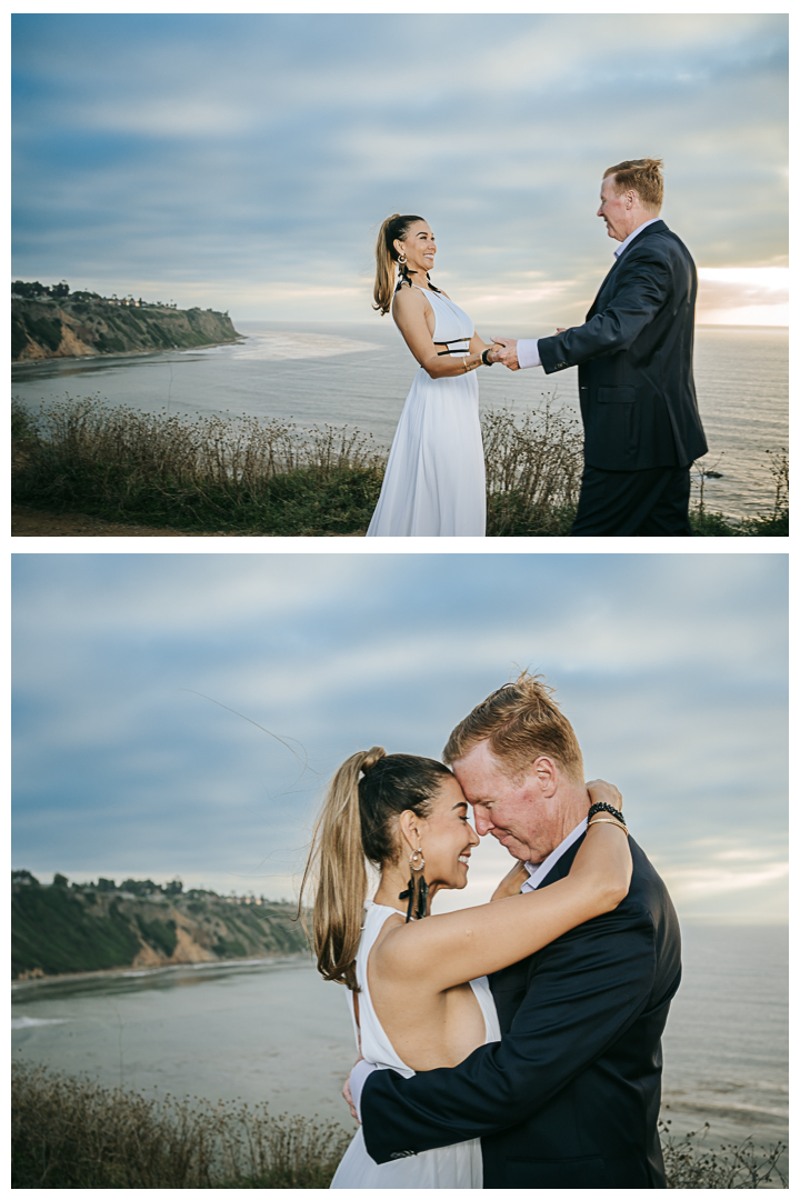 Engagement Session at Bluff Cove in Palos Verdes, Los Angeles, California