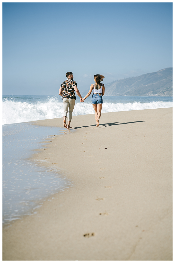 Wedding Anniversary Picnic by the beach in Pacific Palisades, Los Angeles