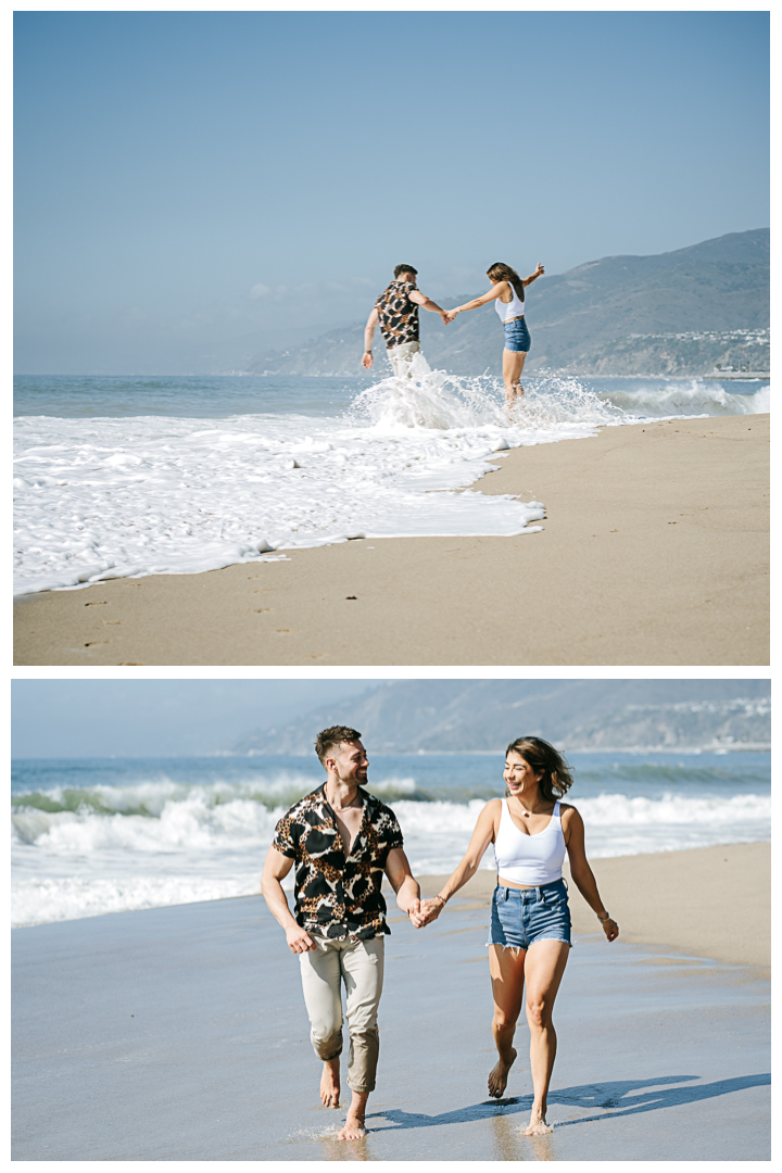 Wedding Anniversary Picnic by the beach in Pacific Palisades, Los Angeles