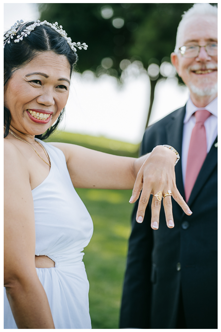 Micro Wedding at Shoreline Aquatic Park, Lions Lighthouse, Long Beach