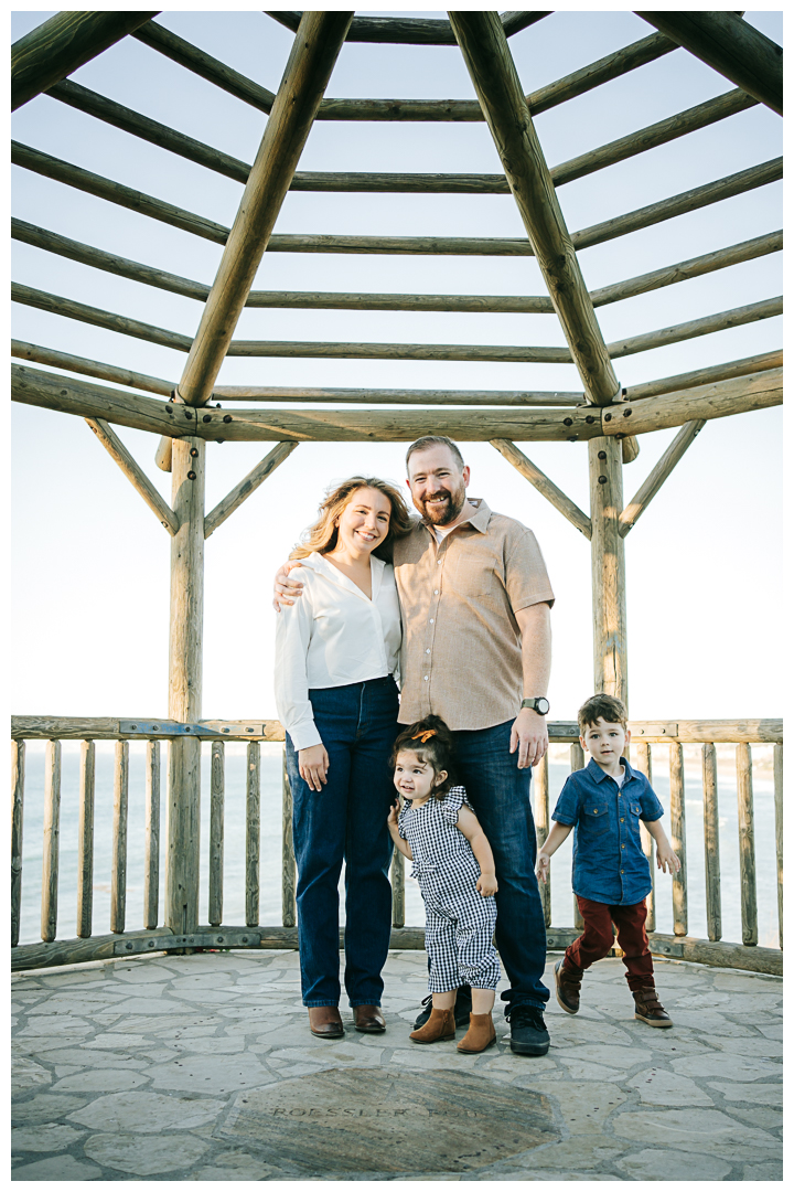 Family Photos with Toddlers at Roessler Point in Palos Verdes