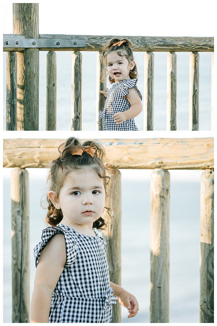 Family Photos with Toddlers at Roessler Point in Palos Verdes