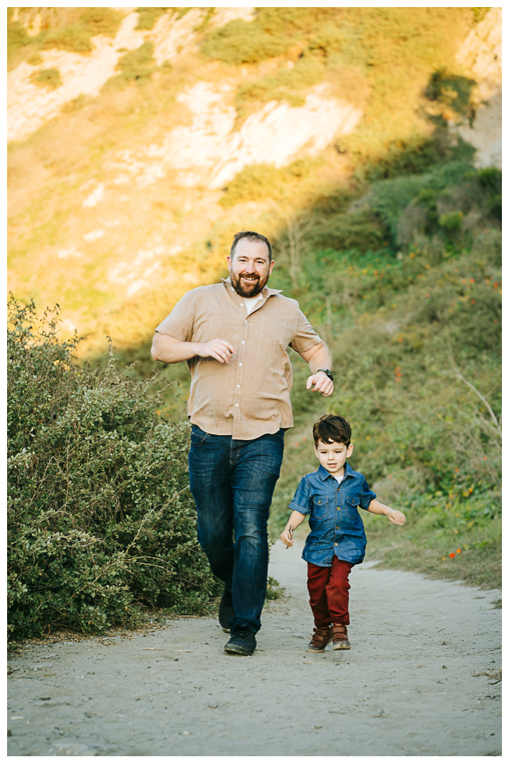 Family Photos with Toddlers at Roessler Point in Palos Verdes