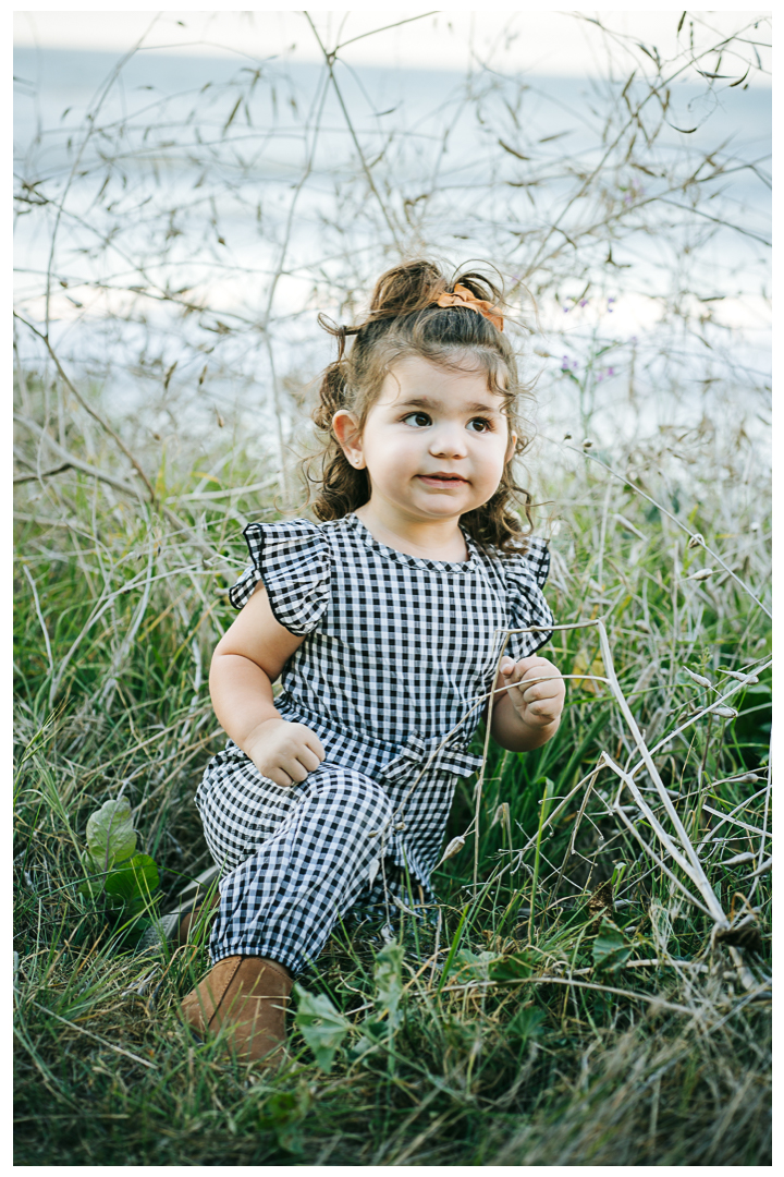 Family Photos with Toddlers at Roessler Point in Palos Verdes