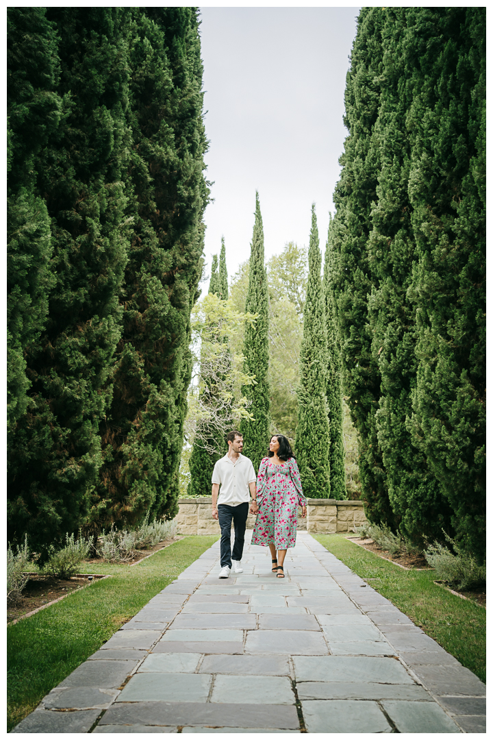 Surprise Proposal at Greystone Mansion & Garden in Beverly Hills, Los Angeles, California