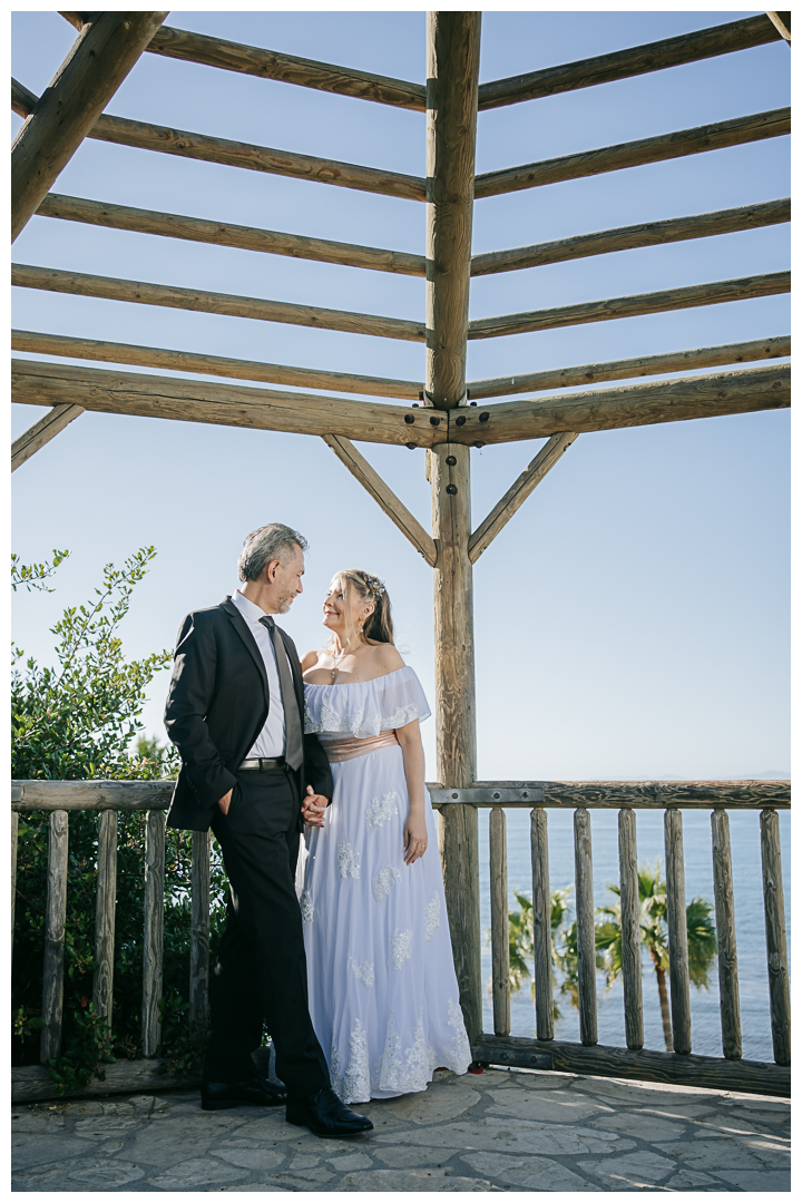 Wedding Portraits at Roessler Point in Palos Verdes, Los Angeles, California