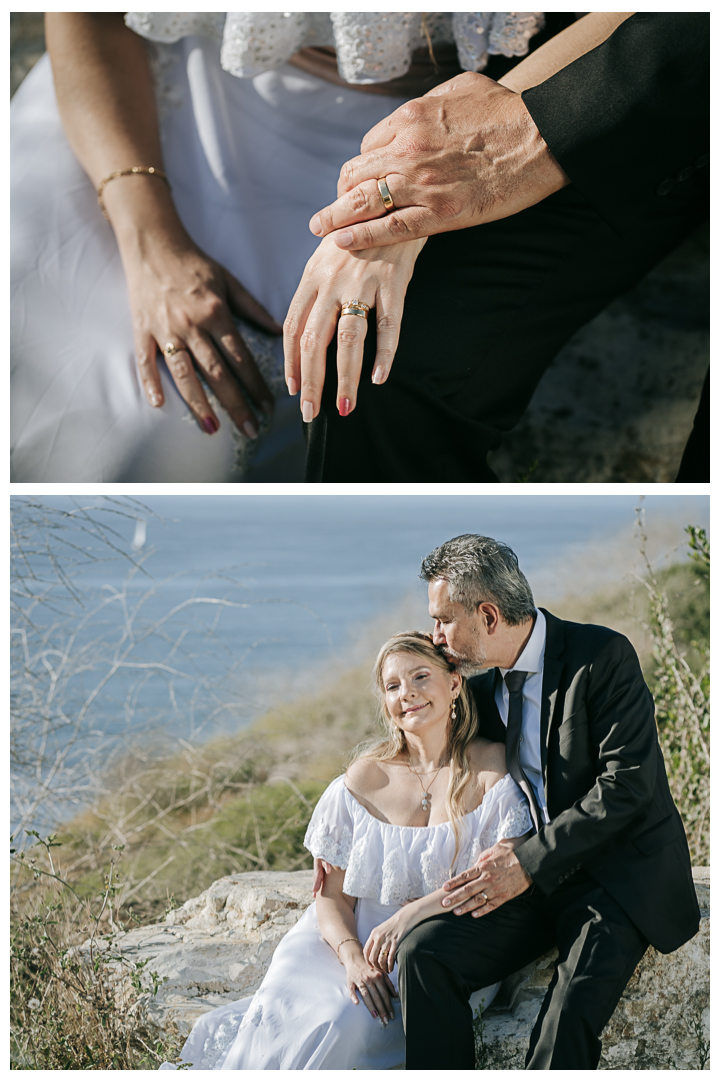 Wedding Portraits at Roessler Point in Palos Verdes, Los Angeles, California