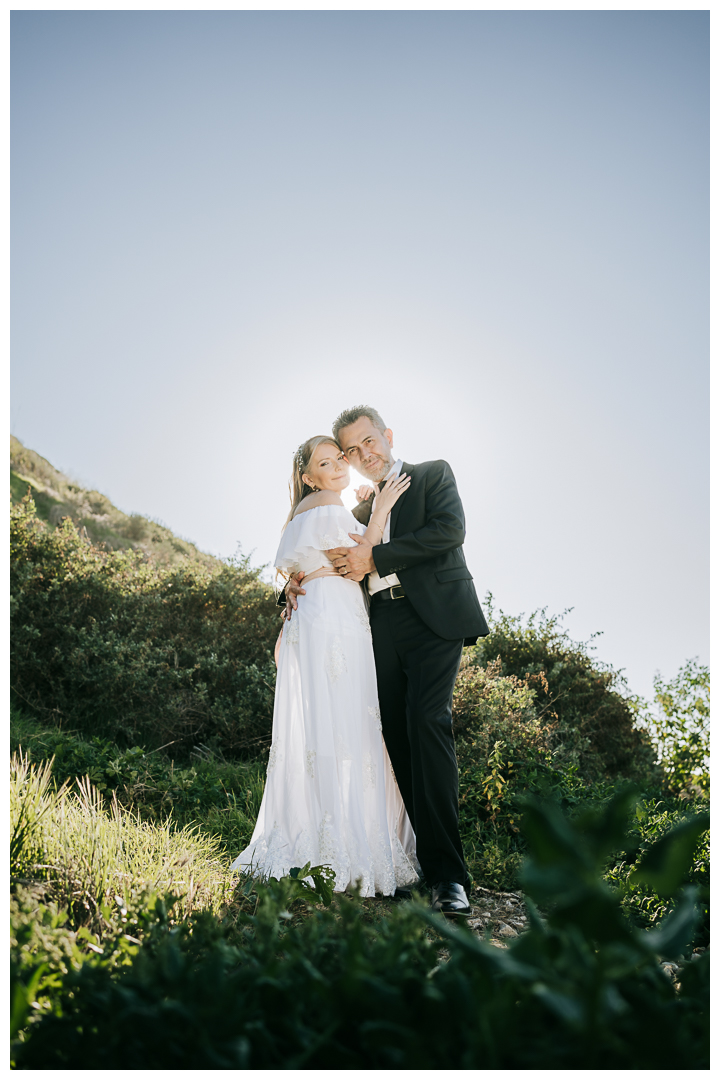 Wedding Portraits at Roessler Point in Palos Verdes, Los Angeles, California