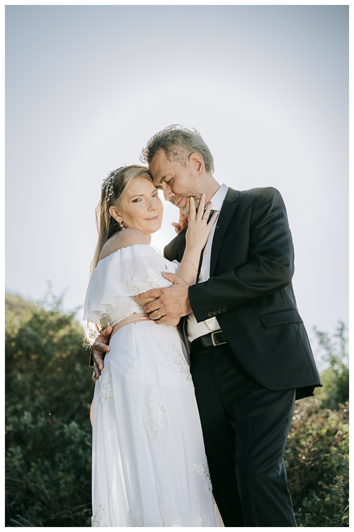 Wedding Portraits at Roessler Point in Palos Verdes, Los Angeles, California