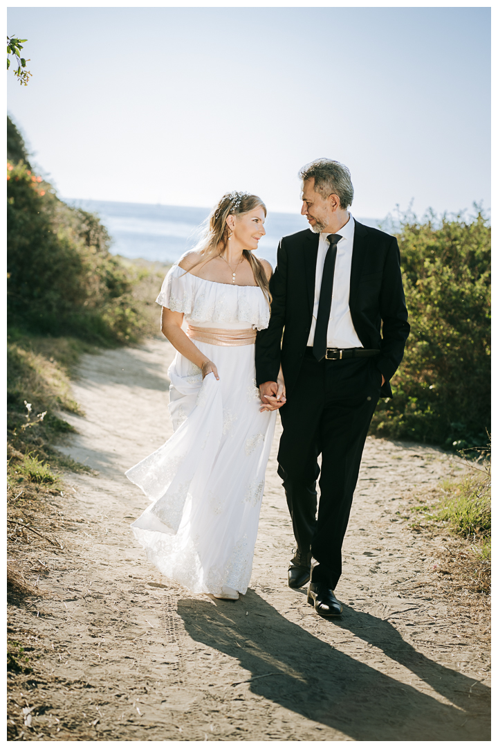 Wedding Portraits at Roessler Point in Palos Verdes, Los Angeles, California