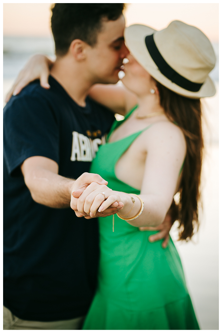 Surprise Proposal at Santa Monica Pier in Los Angeles, California