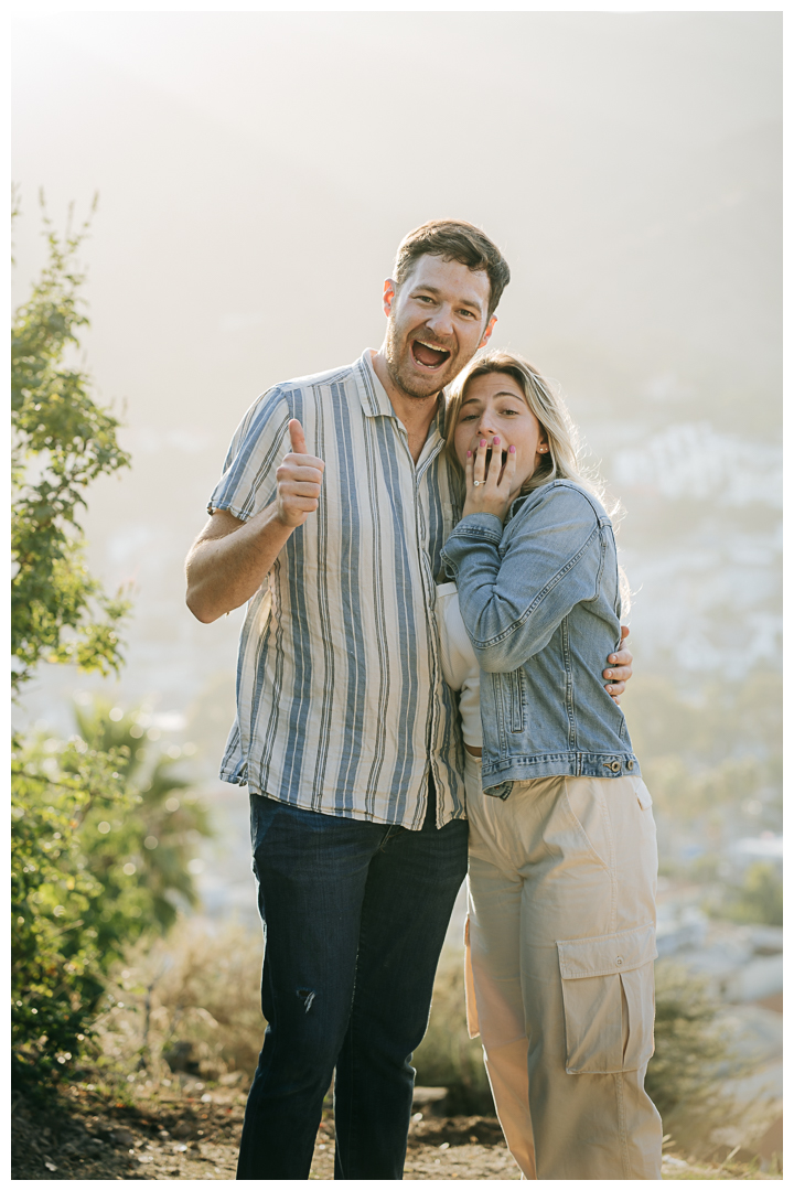 Surprise Proposal at Avalon Catalina Island, California