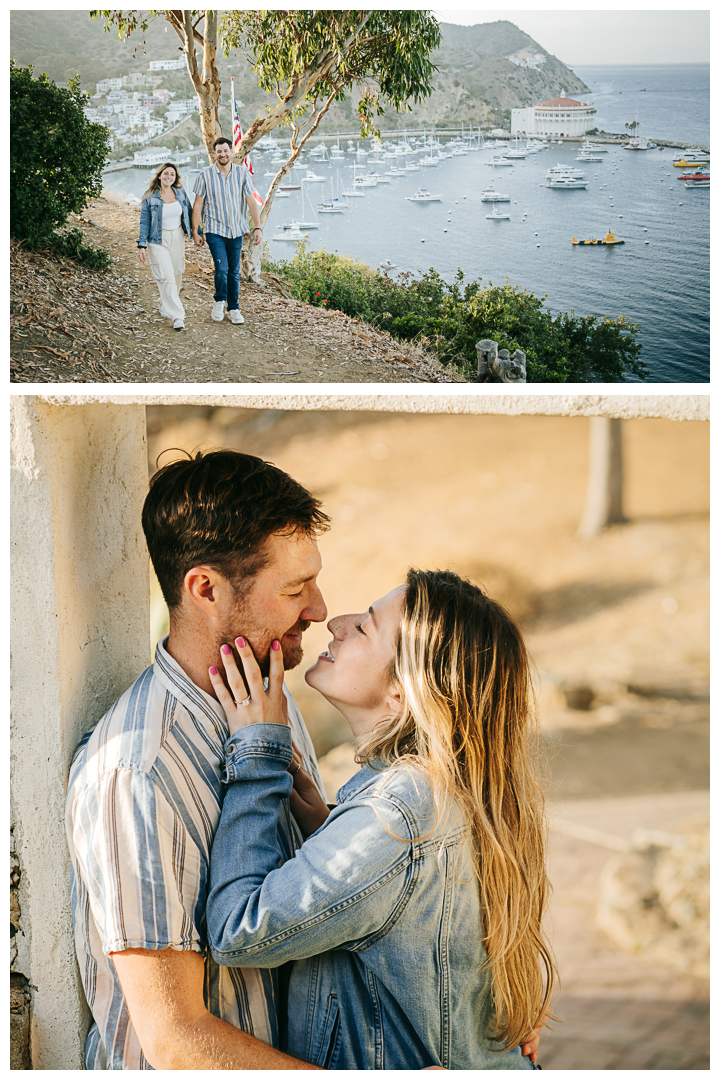 Surprise Proposal at Avalon Catalina Island, California