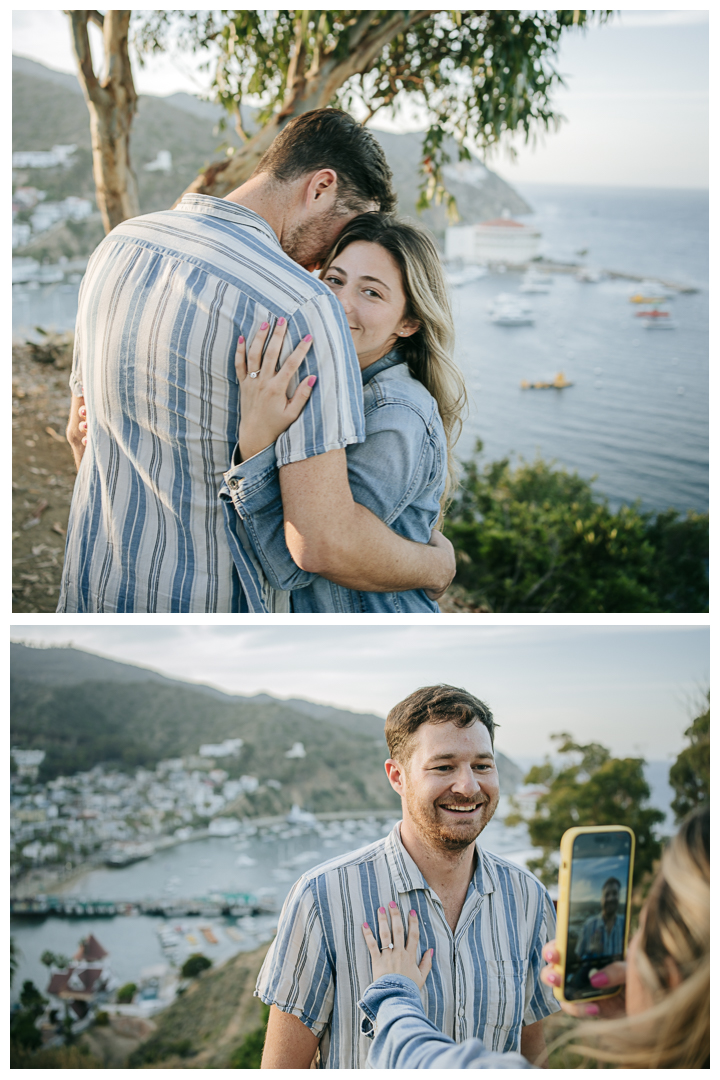 Surprise Proposal at Avalon Catalina Island, California