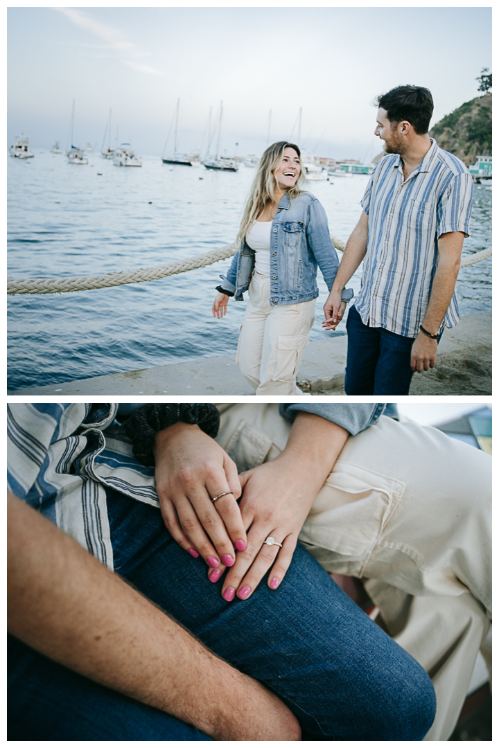 Surprise Proposal at Avalon Catalina Island, California