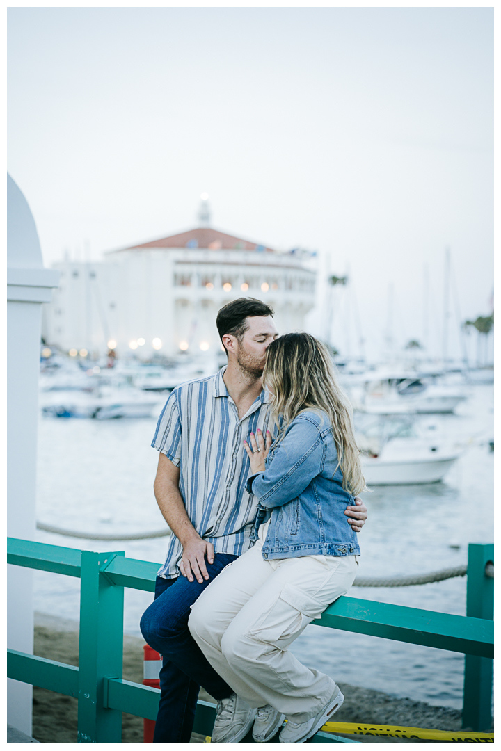 Surprise Proposal at Avalon Catalina Island, California