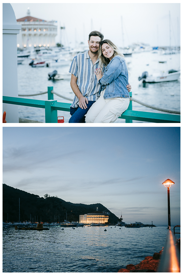 Surprise Proposal at Avalon Catalina Island, California