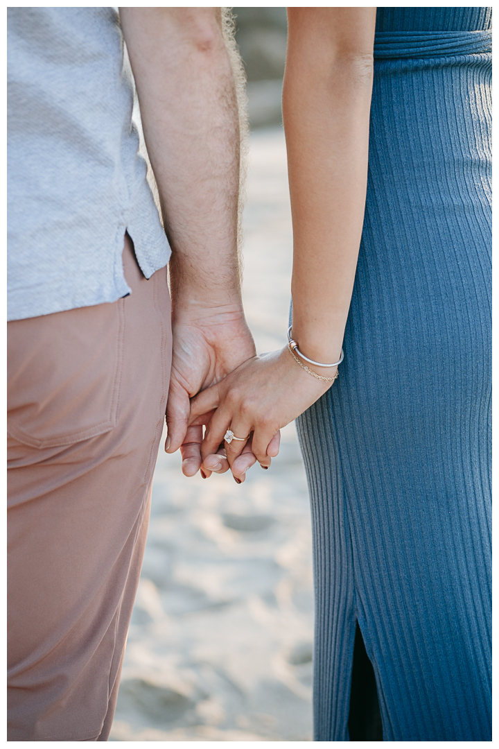 Surprise Proposal at Point Dume Beach in Malibu, Los Angeles, California