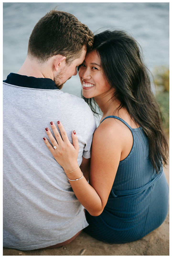 Surprise Proposal at Point Dume Beach in Malibu, Los Angeles, California