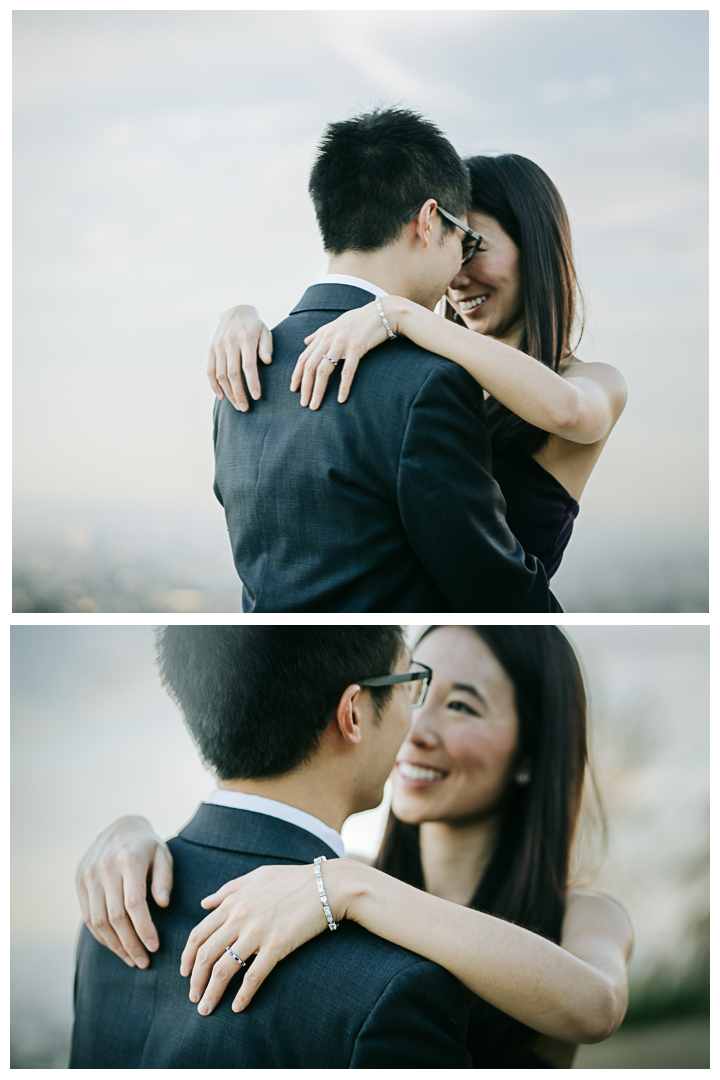 Surprise Proposal at Griffith Observatory in Los Angeles, California