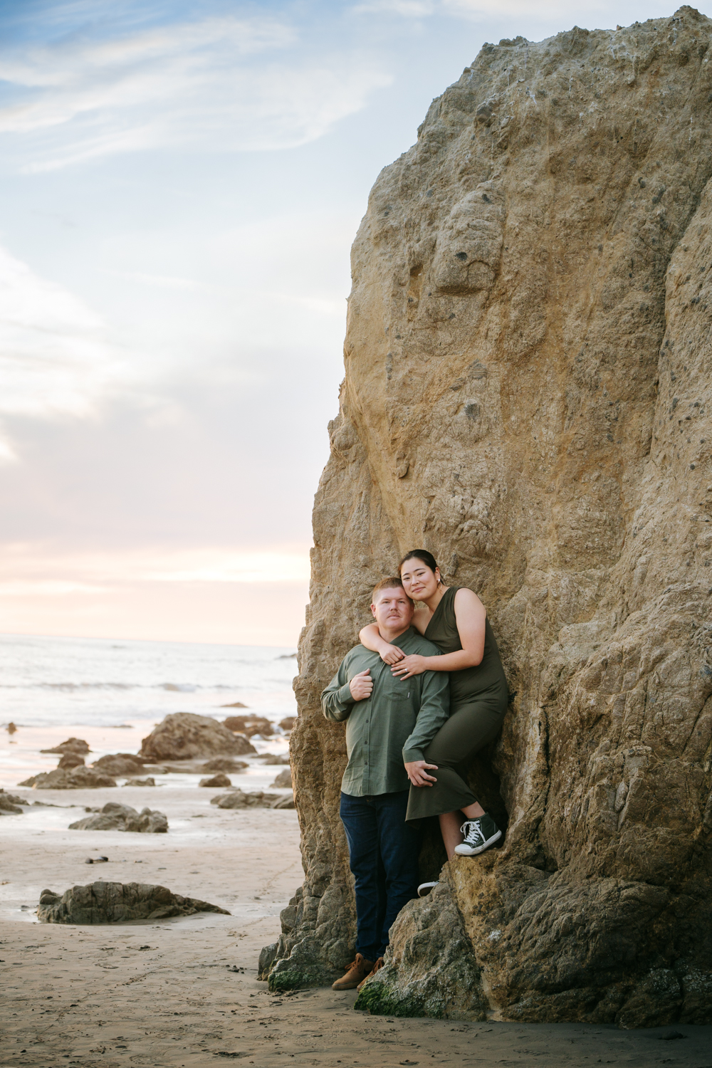 Surprise Proposal at El Matador Beach in Malibu, California