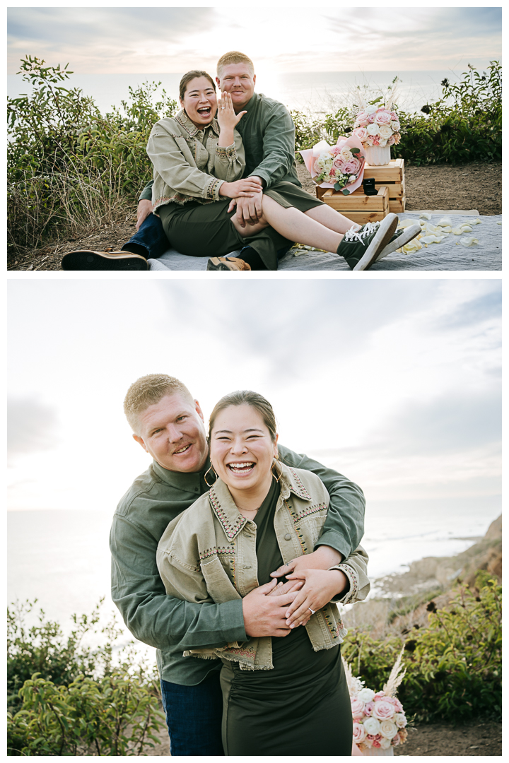 Surprise Proposal at El Matador Beach in Malibu, California