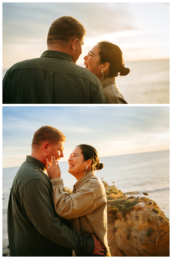 Surprise Proposal at El Matador Beach in Malibu, California