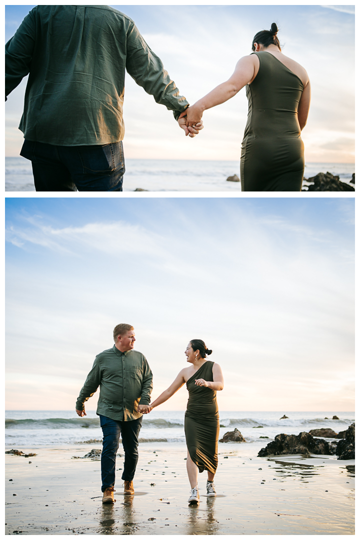 Surprise Proposal at El Matador Beach in Malibu, California