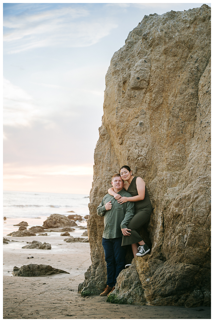 Surprise Proposal at El Matador Beach in Malibu, California
