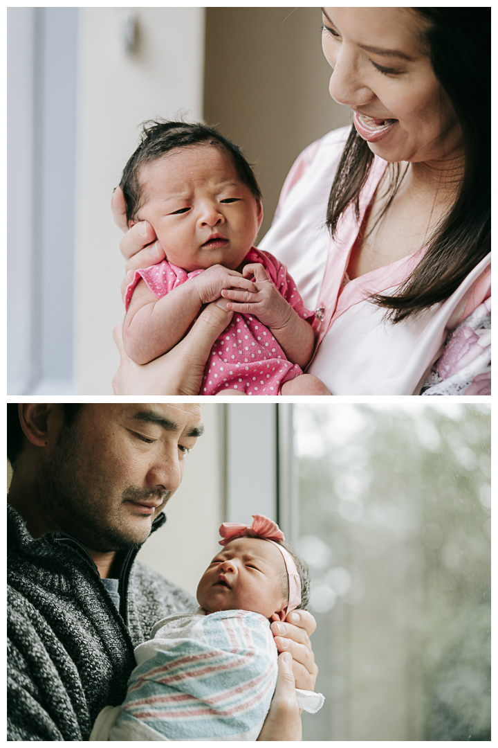 Birth & Fresh 48 Newborn session at Torrance Memorial Hospital in Torrance, California