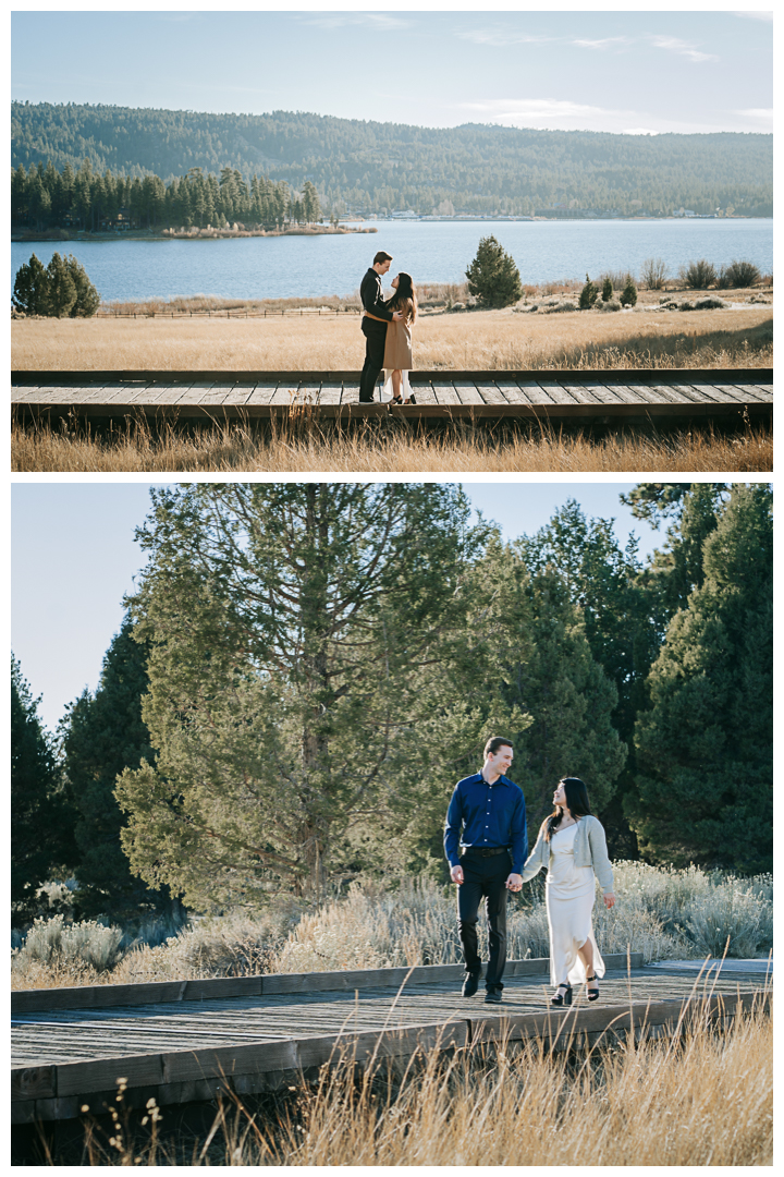 Surprise Proposal at Juniper Point in Big Bear Lake, California