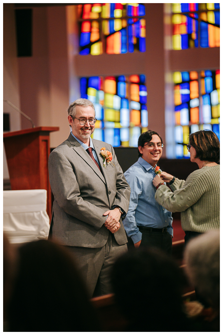 Intimate Wedding Ceremony at St. Mel Catholic Church, Woodland Hills, CA