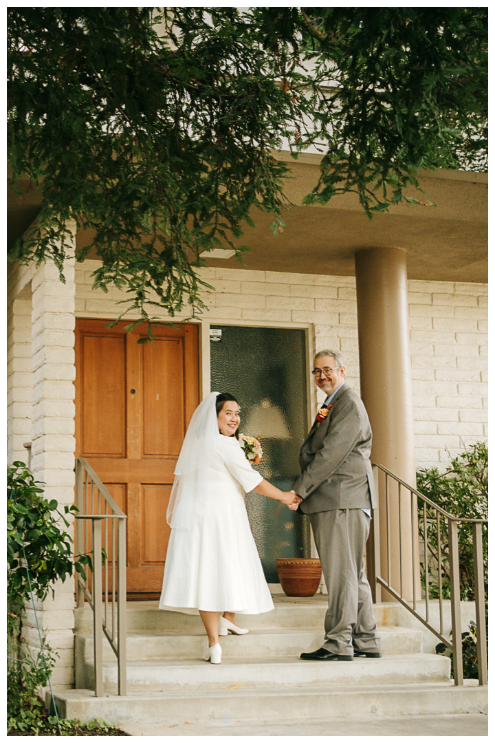 Intimate Wedding Ceremony at St. Mel Catholic Church, Woodland Hills, CA