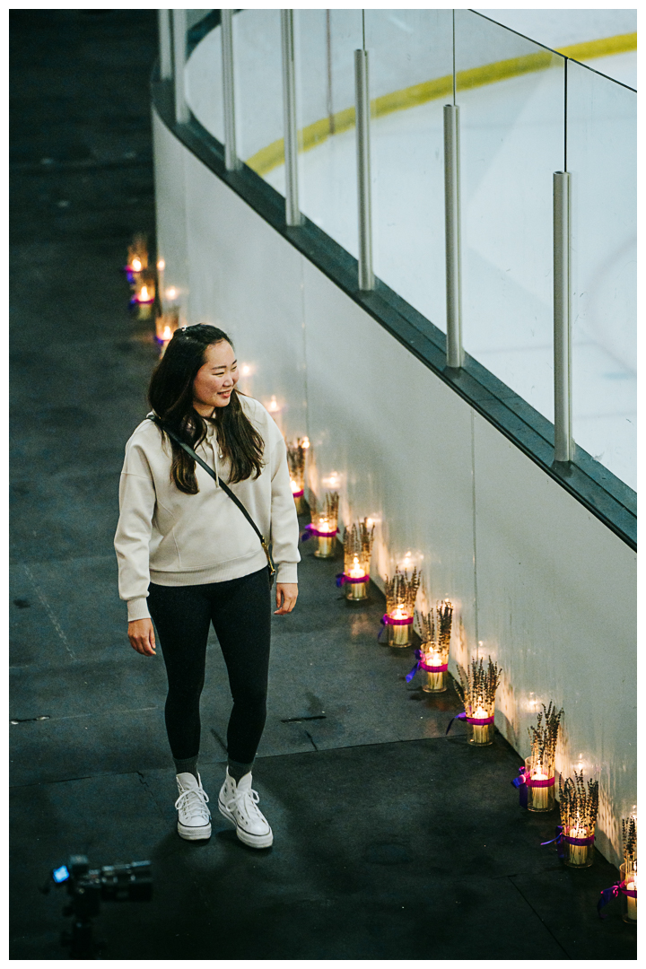 Surprise Proposal at The Rinks at Anaheim ICE | Michelle & Abner