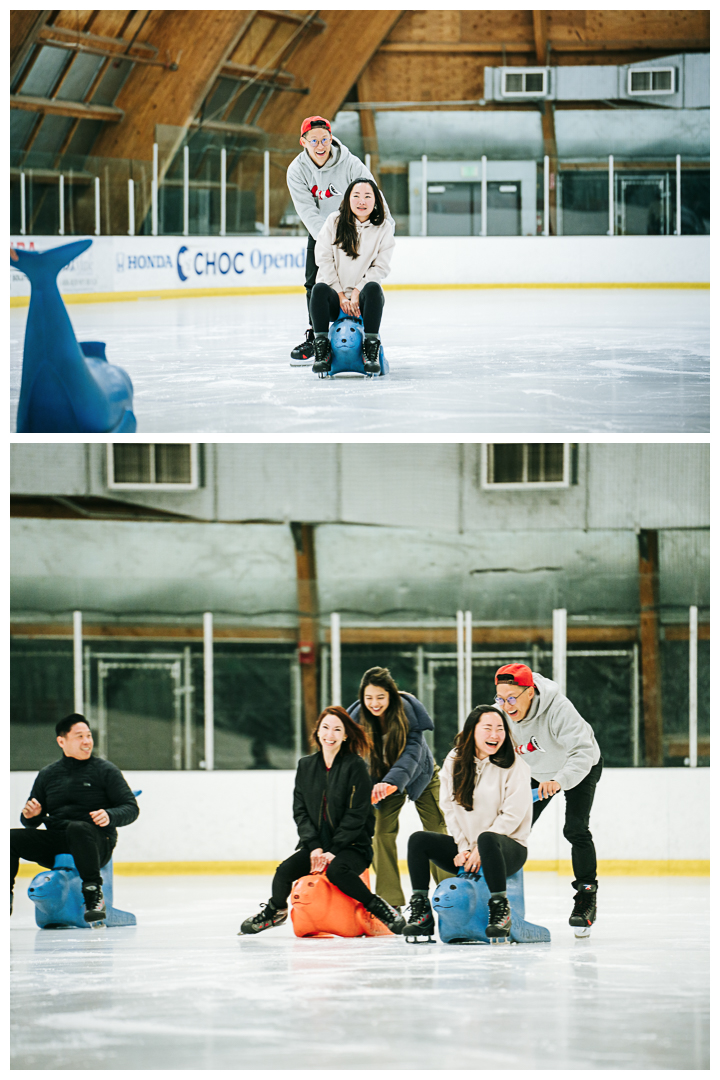 Surprise Proposal at The Rinks at Anaheim ICE | Michelle & Abner