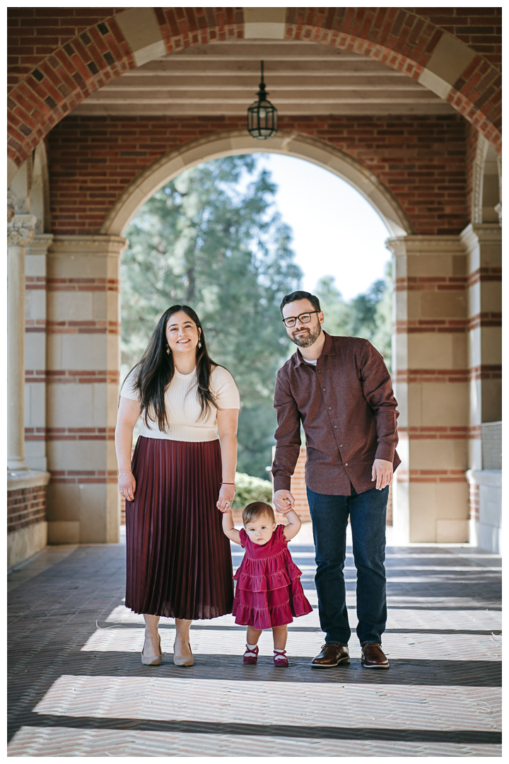 Family Portraits at UCLA in Los Angeles, California