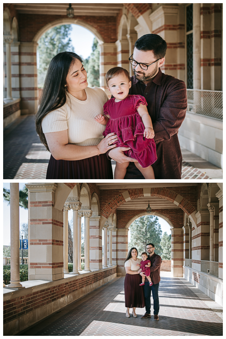 Family Portraits at UCLA in Los Angeles, California