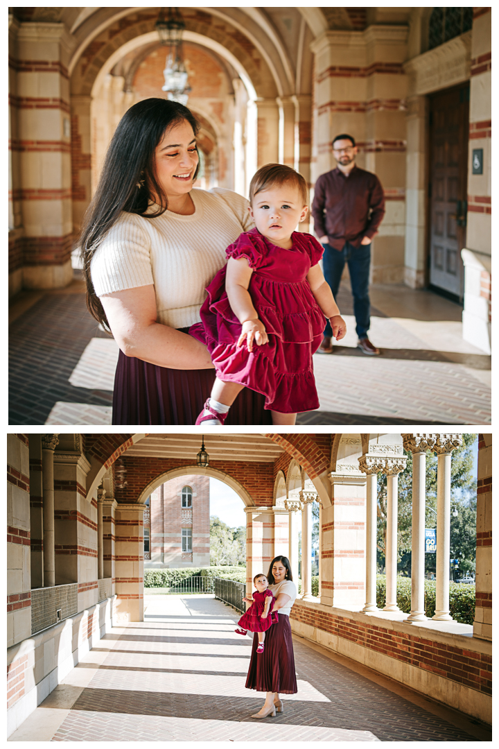 Family Portraits at UCLA in Los Angeles, California