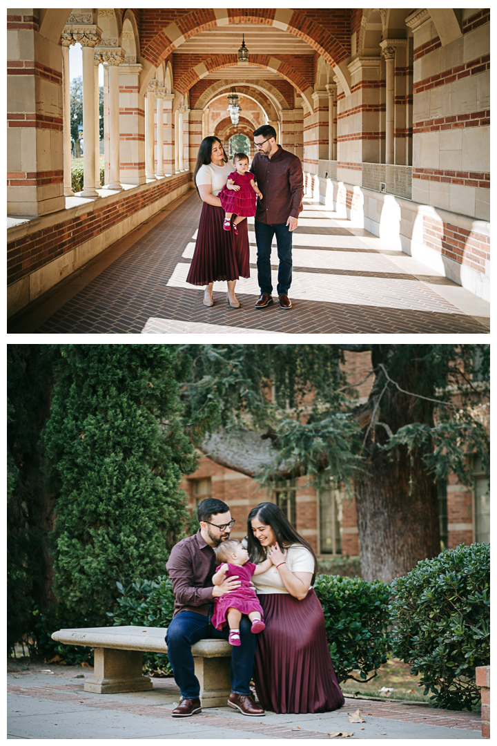 Family Portraits at UCLA in Los Angeles, California