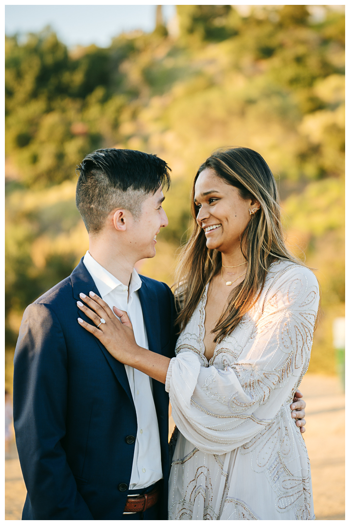 Surprise Proposal at Griffith Observatory in Los Angeles, California